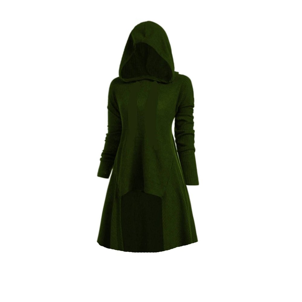 Cloak Hoodies high low, leggings material 3X 4X